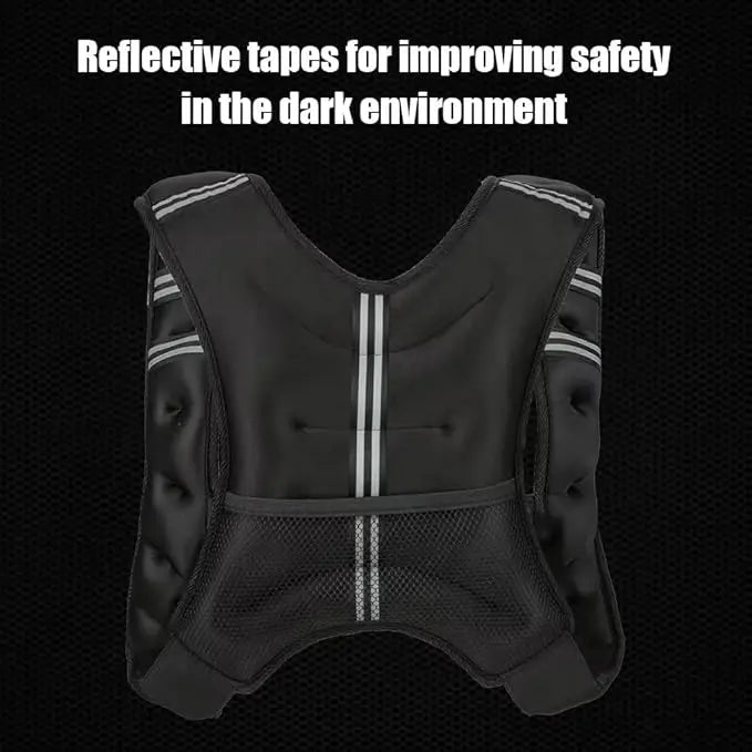 Adjustable Weighted Vest For Training And Jogging