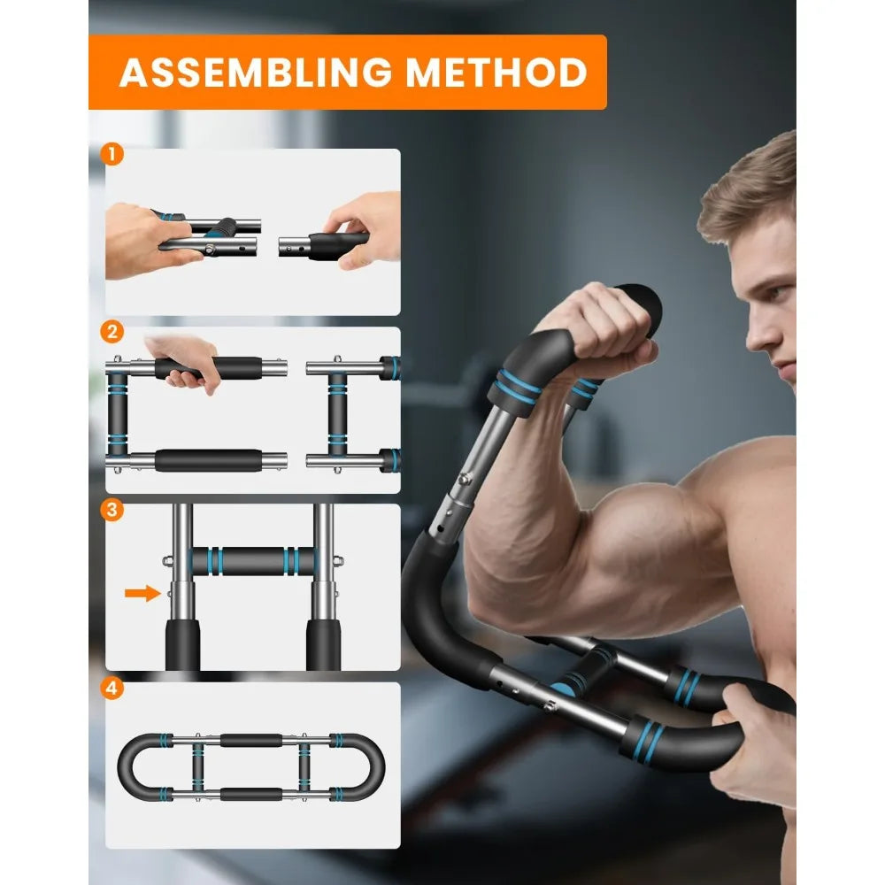 Twister Arm Trainer Adjustable Chest Expander 66-110 Lbs Resistance