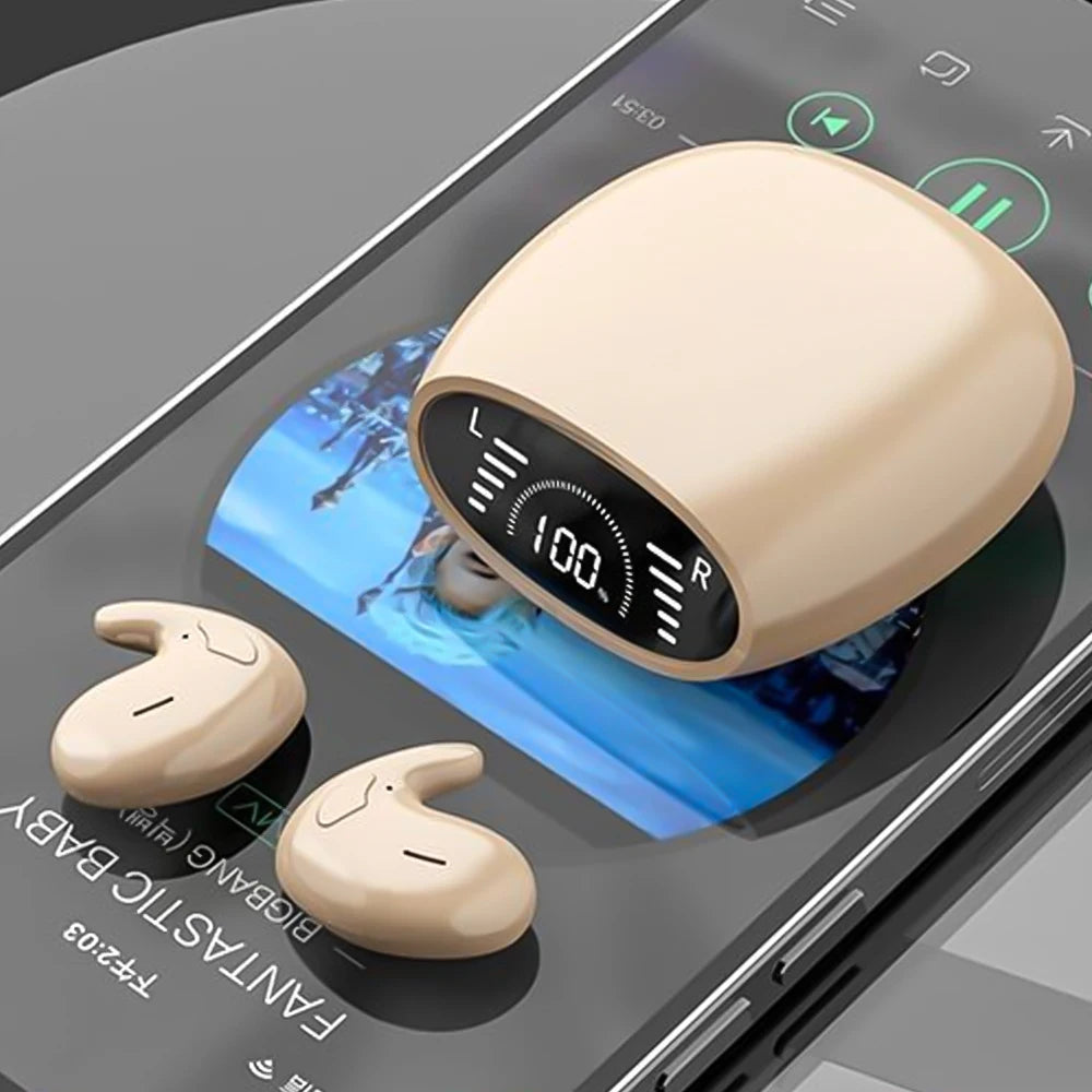 SHUKE Wireless Sleep Earbuds With Active Noise Cancellation