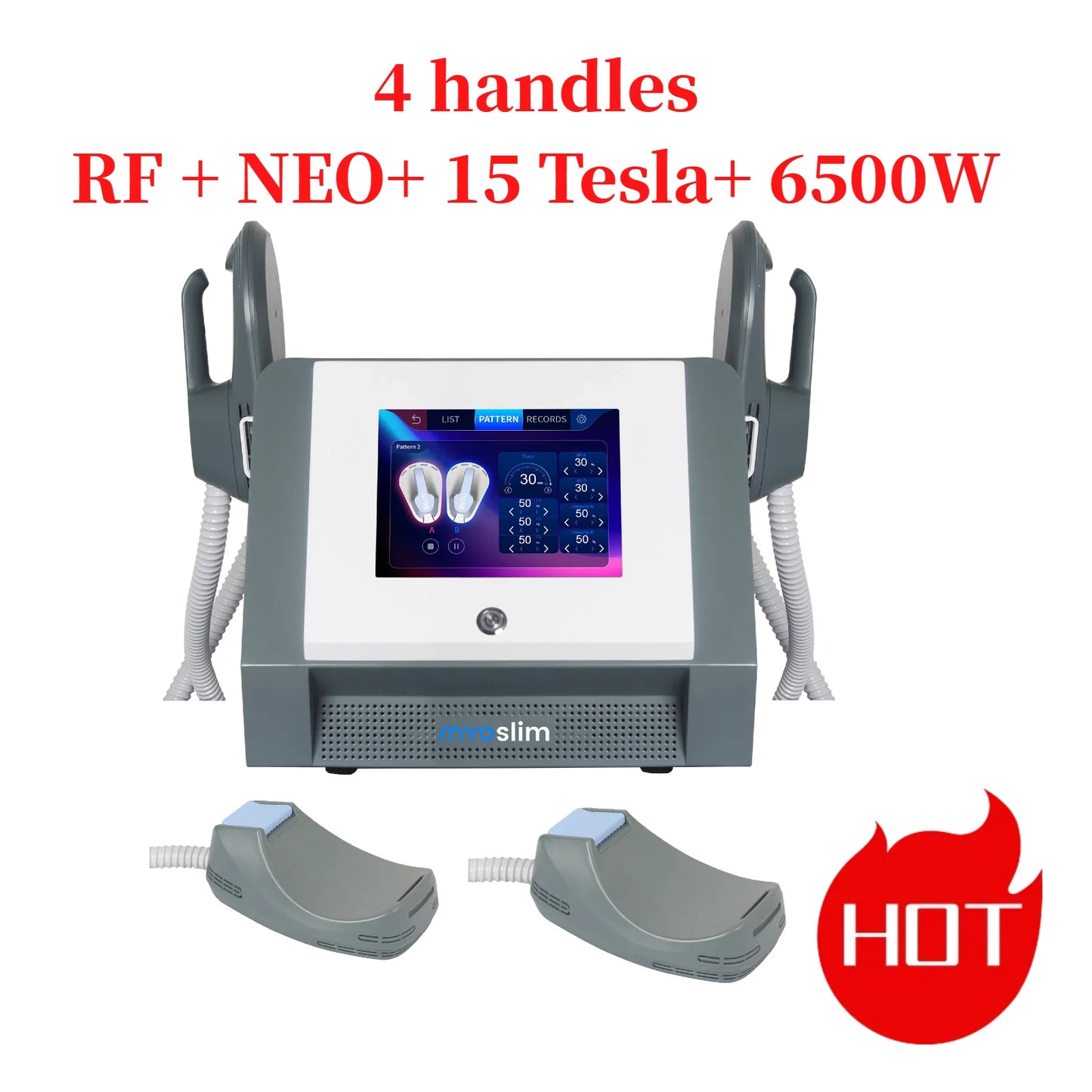 Emszero Body Slimming Machine 6500W Electromagnetic Stimulation