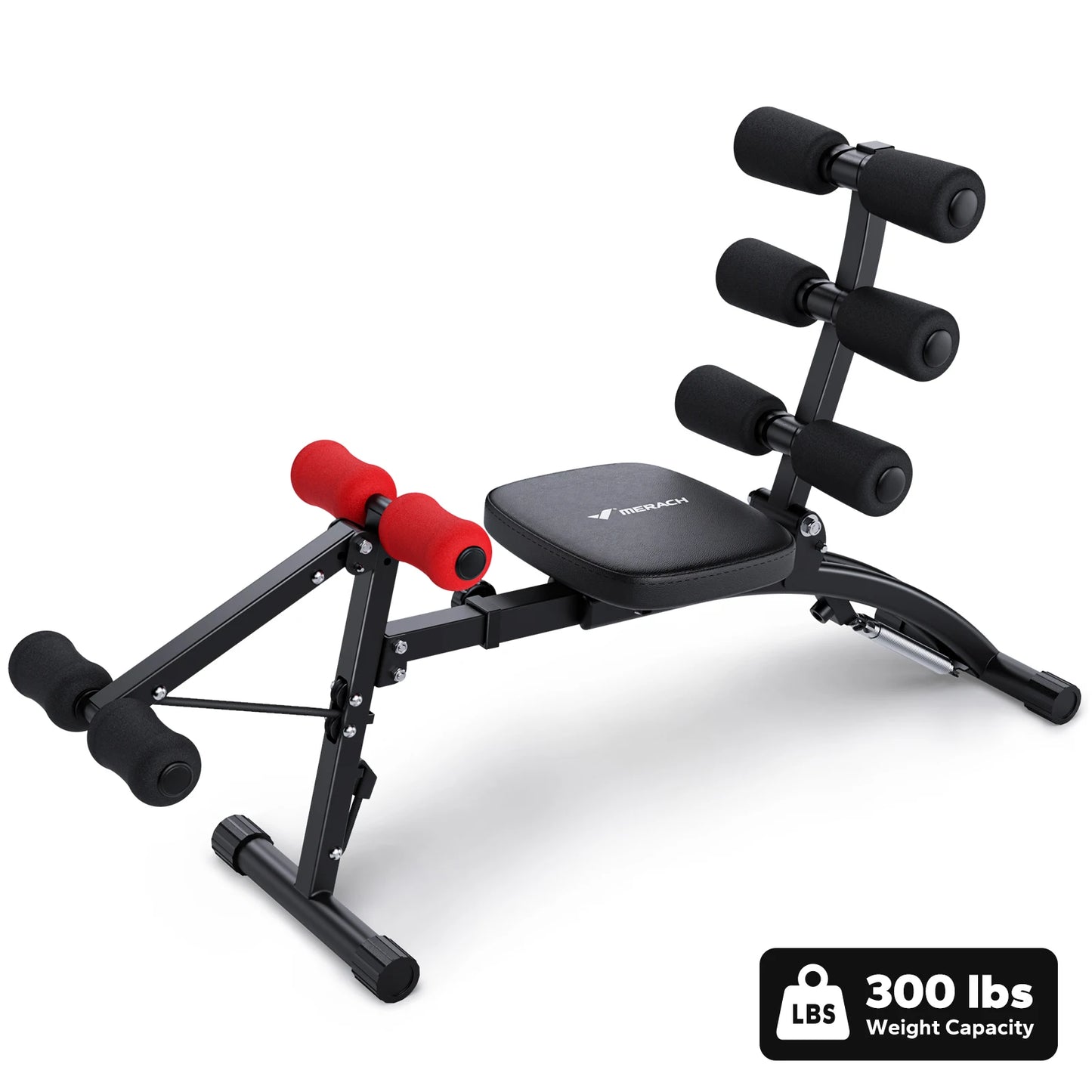 MERACH Ab Machine Multifunctional Adjustable Ab Trainer Workout Bench