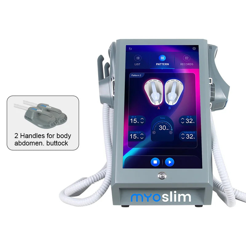 MYOSLIM 6500W Electromagnetic Stimulator for Muscle Building and Fat Loss