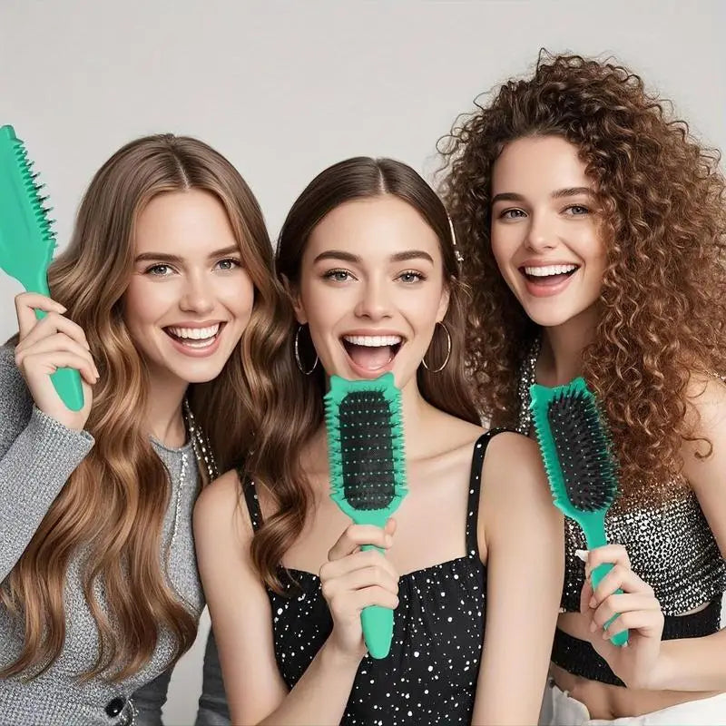 Curly Hair Styling Brush and Tangle Free Comb for Curls