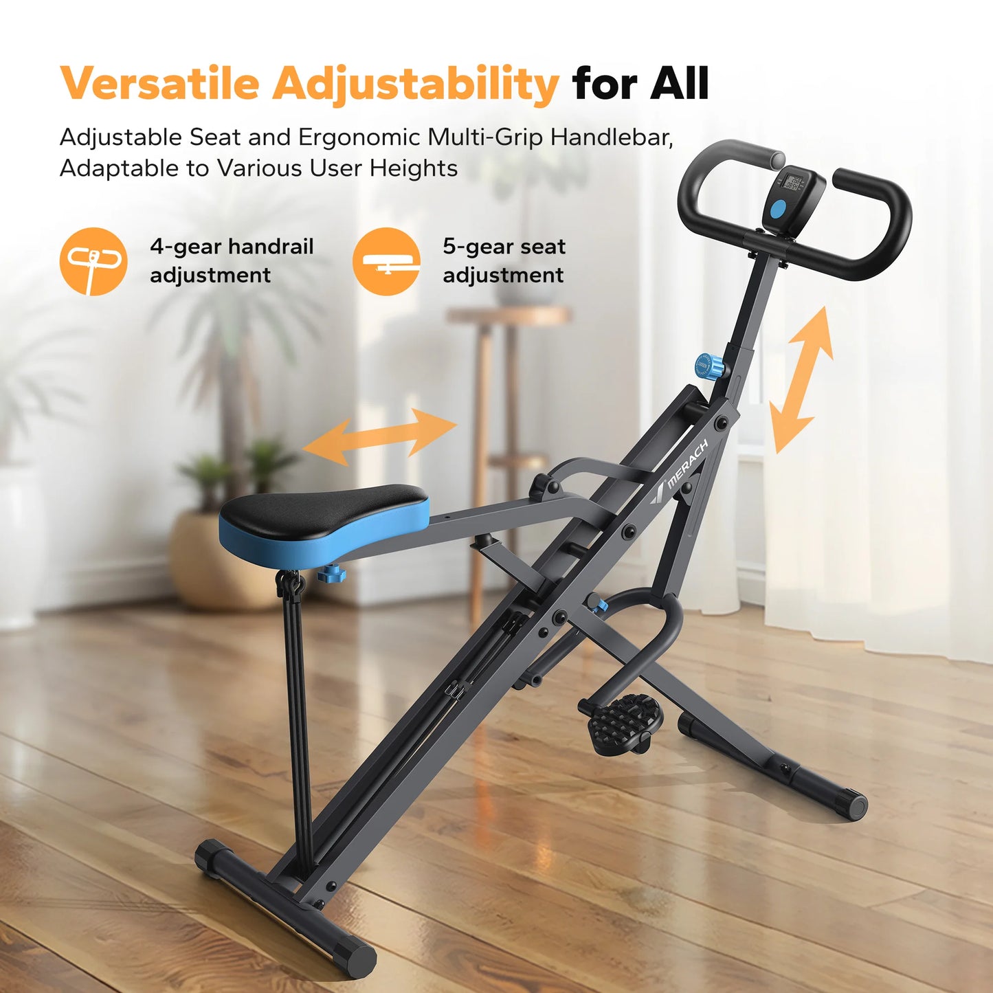 Merach R07 2In1 Squat and Rowing Machine for Home Gym