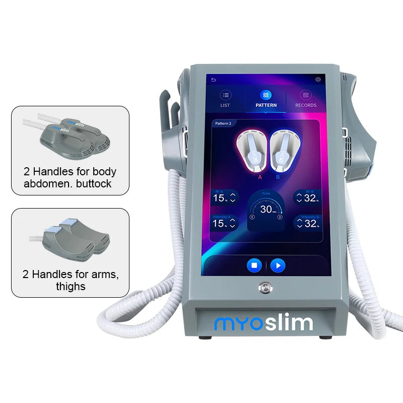 MYOSLIM 6500W Electromagnetic Stimulator for Muscle Building and Fat Loss