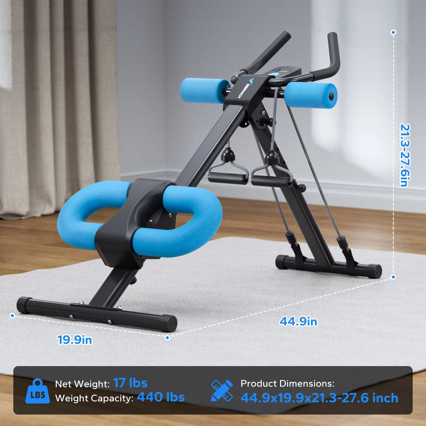 MERACH Abdominal Exercise Machine Core Trainer 2314
