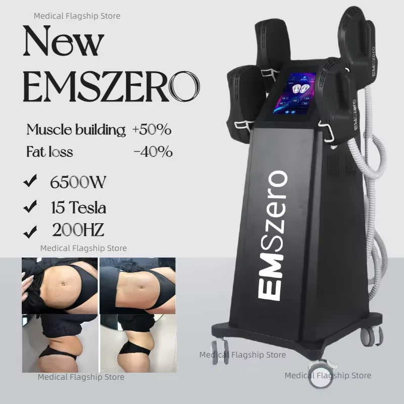 EMSZERO Neo 6500W EMS Body Sculpting Machine With 4 Handles