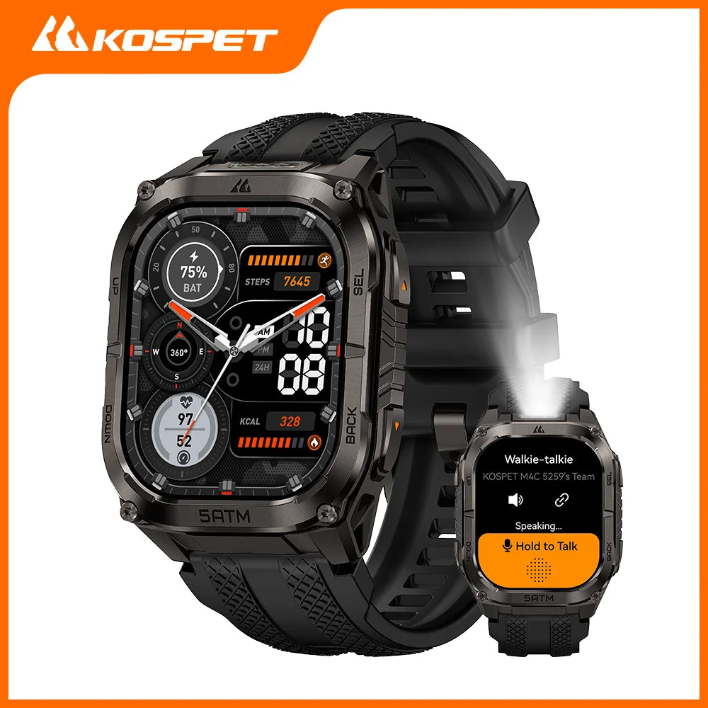 KOSPET Tank M4C Advanced GPS Smartwatch for Men Health Tracking