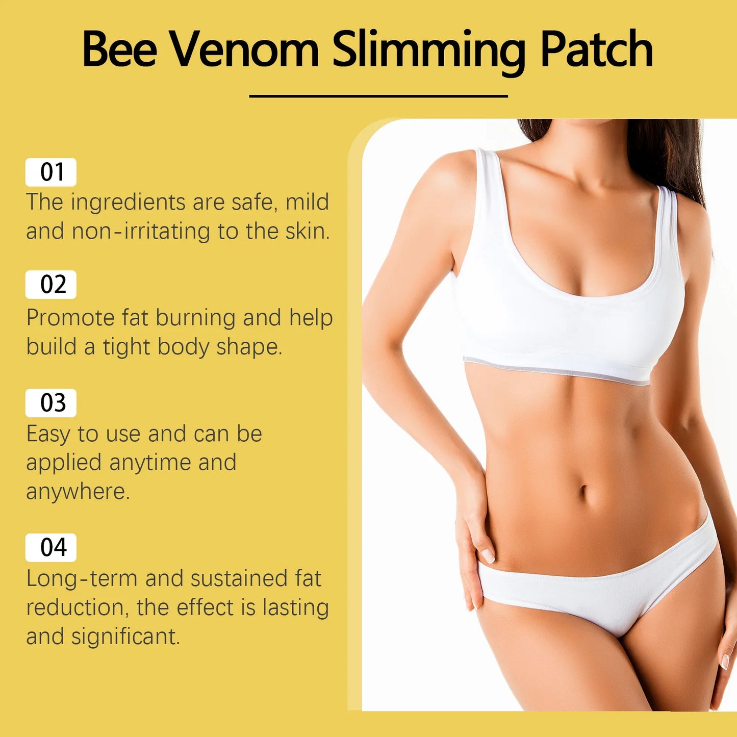 South Moon Bee Venom Shaping Patch Belly Slimming Detox