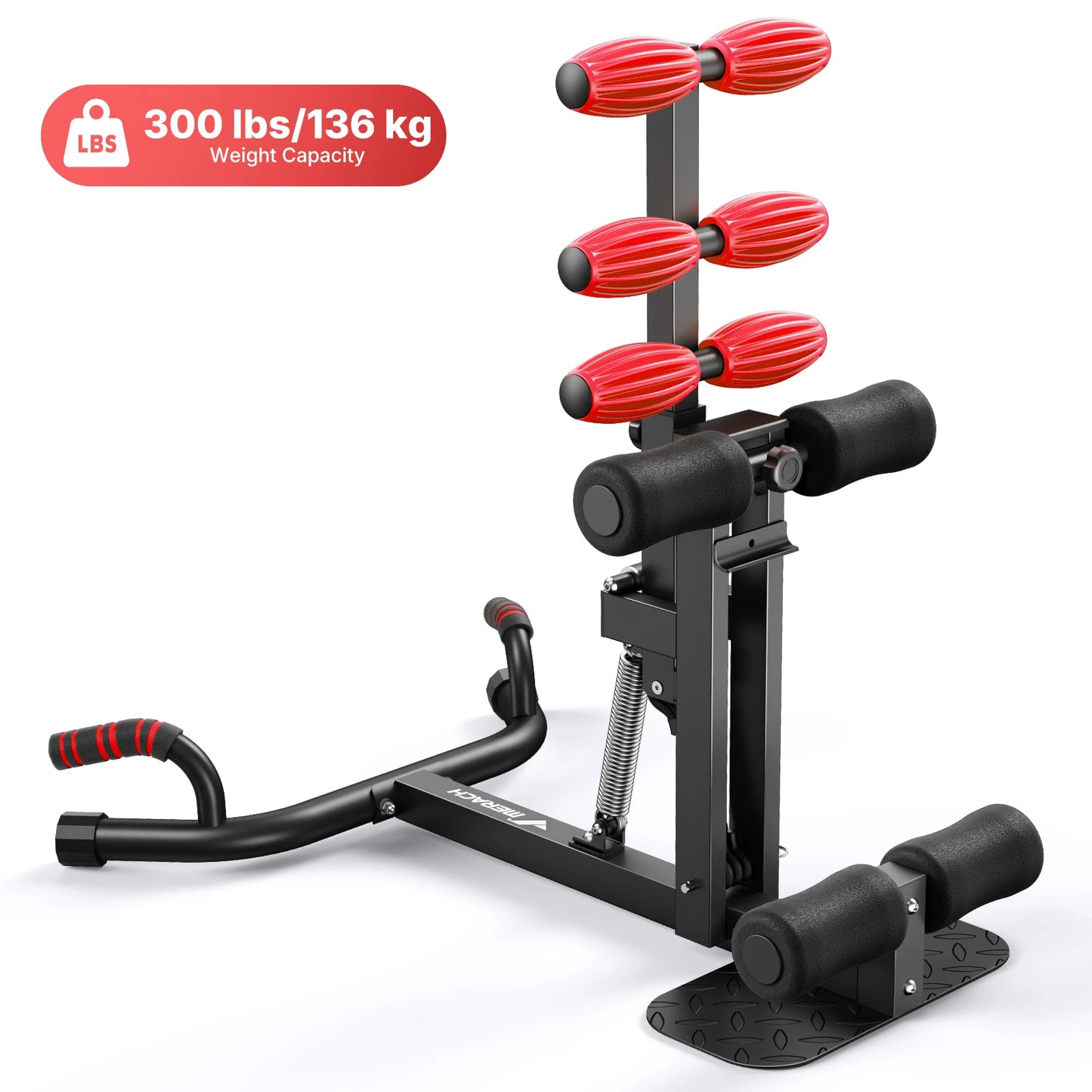 MERACH Deep Squat Machine Adjustable Glutes Trainer Leg Push Up