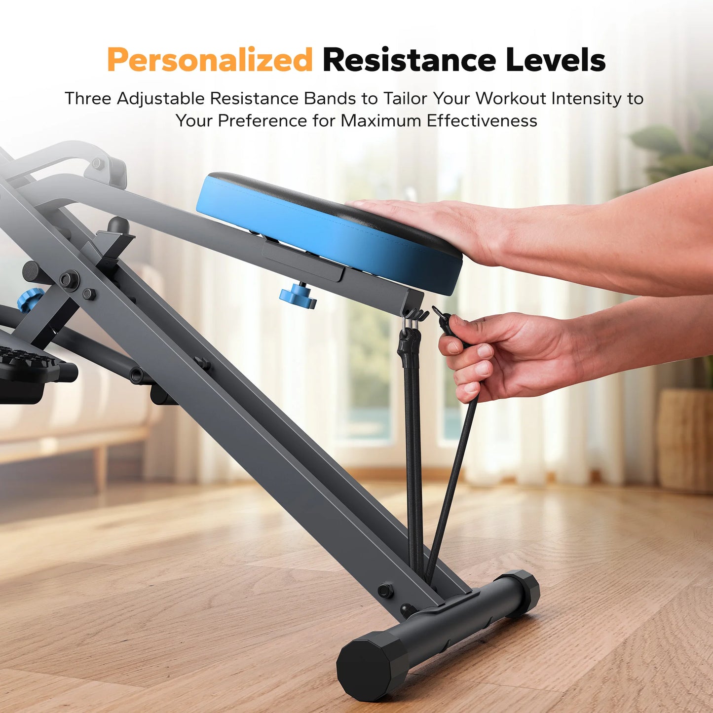 Merach R07 2In1 Squat and Rowing Machine for Home Gym