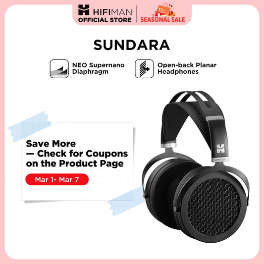 Hifiman Sundara Planar Magnetic Over-Ear Headphones