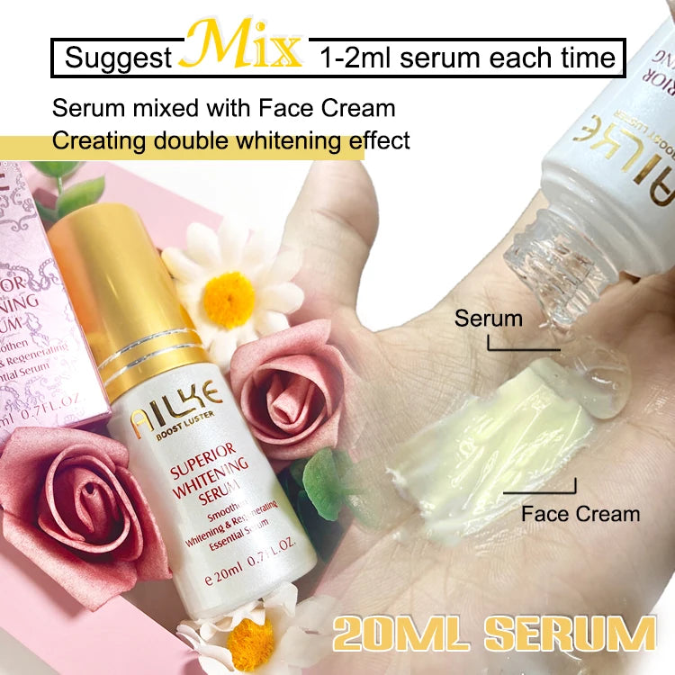 AILKE Whitening Facial Cream Brightening Anti Aging For All Skin Types