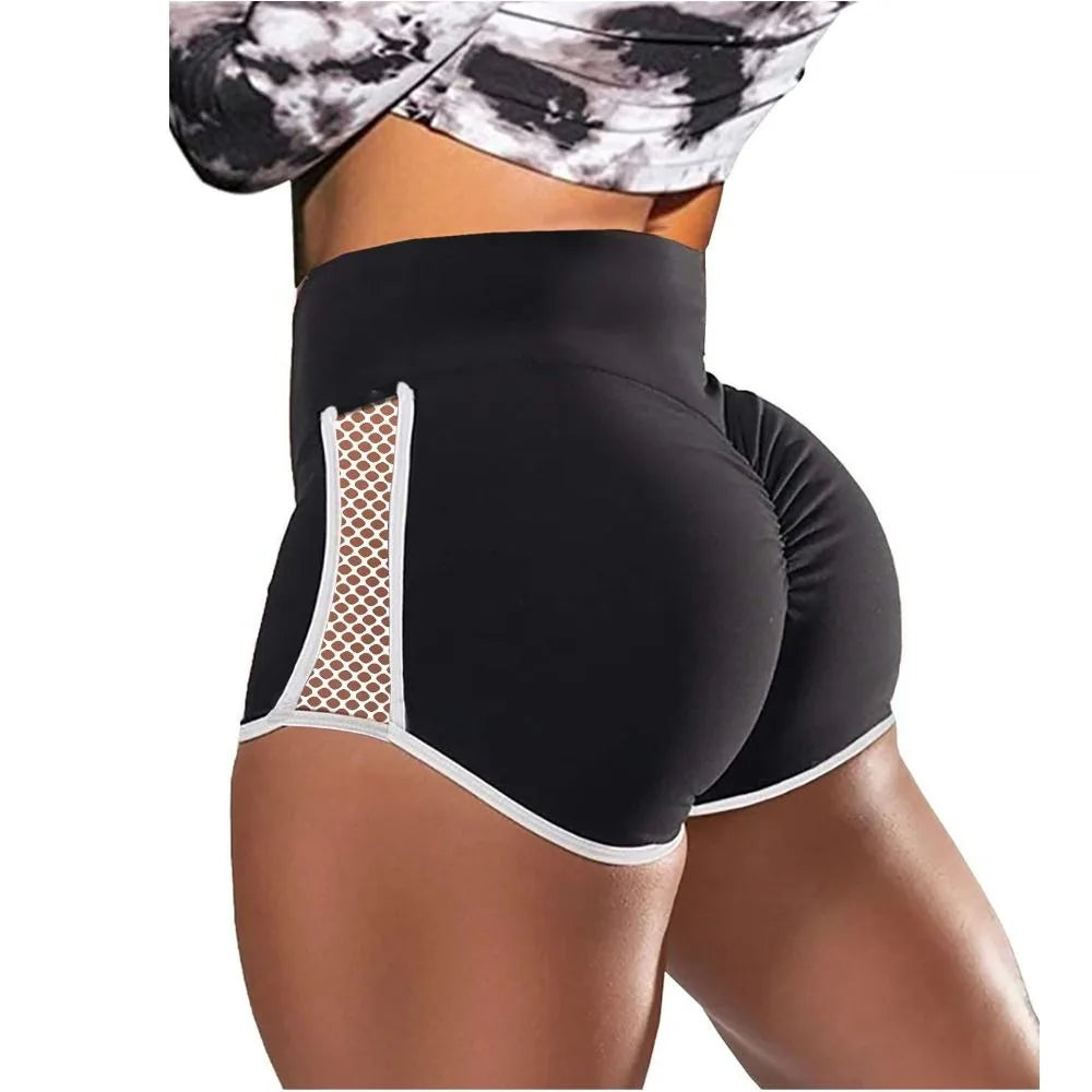 High Waist Quick Dry Sport Shorts Yoga And Running Women