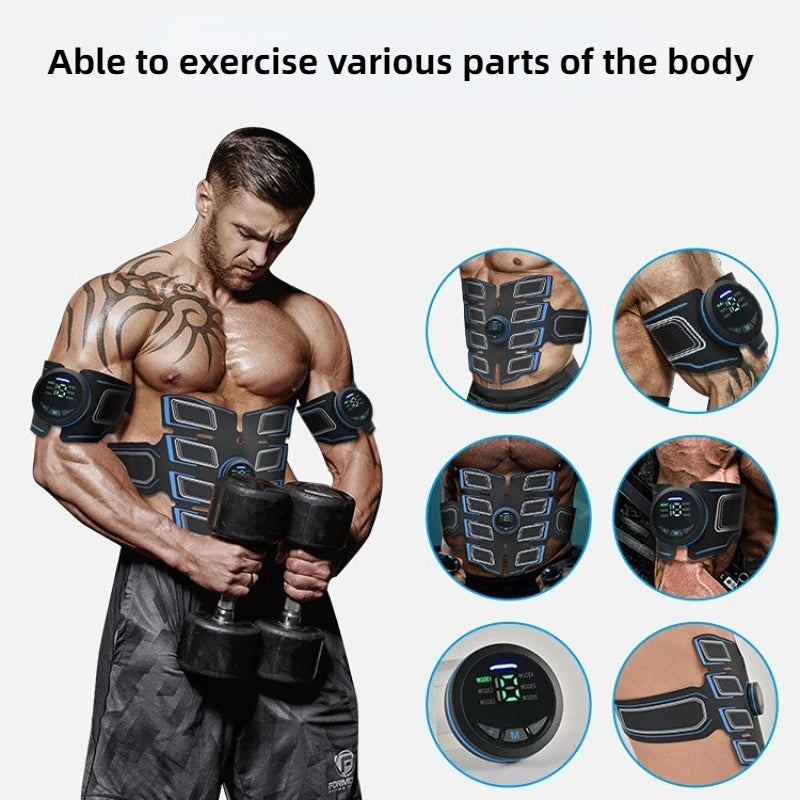 EMS Ab Stimulator Belt for Core Training and Toning