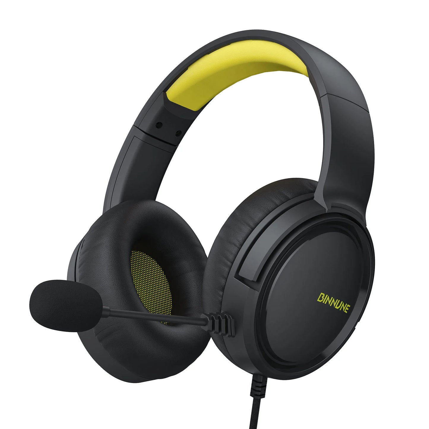 BINNUNE Gaming Headset With Mic For PS4 PS5 Xbox PC