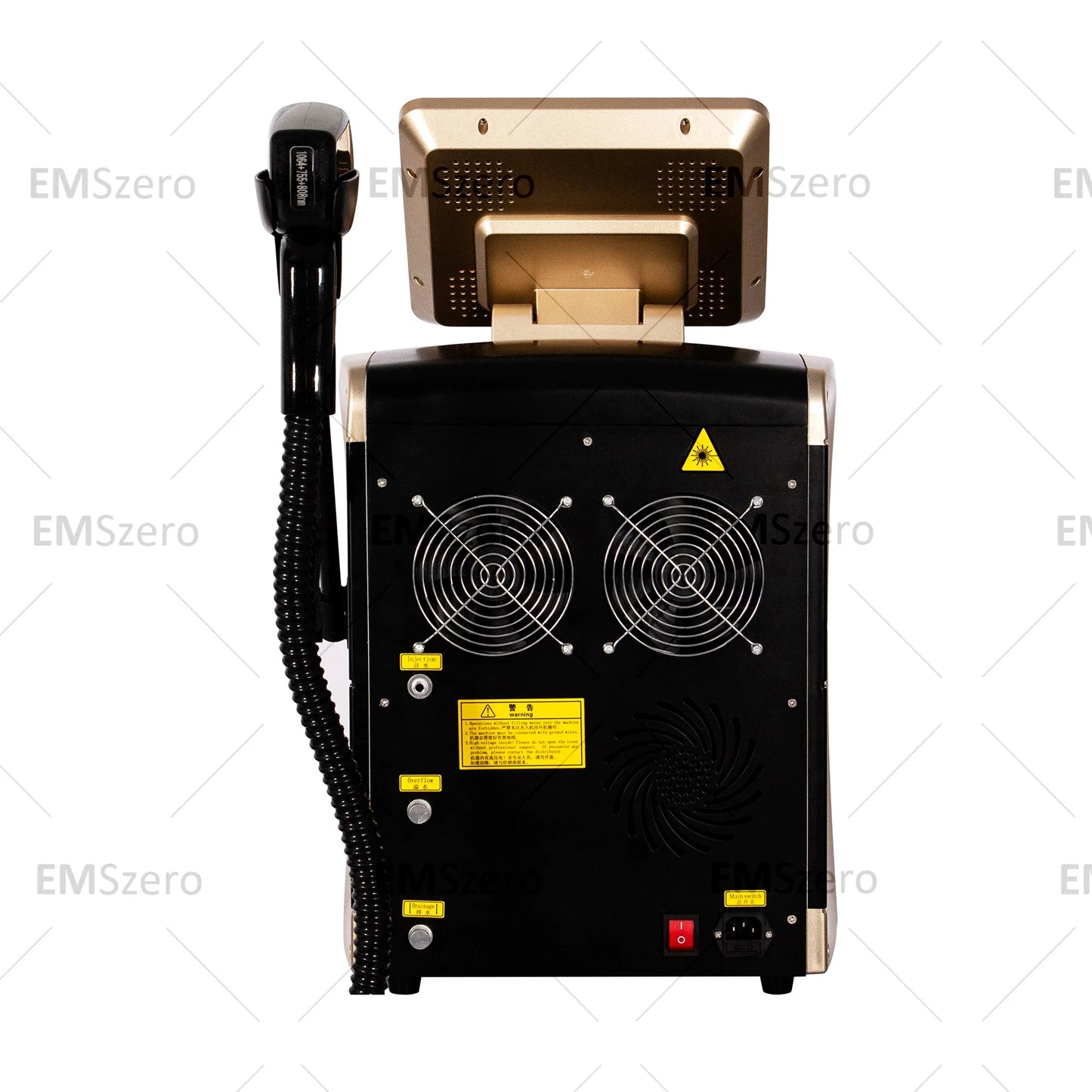 MYOSLIM 5000W 808nm Diode Laser Hair Removal Machine Alexandrite