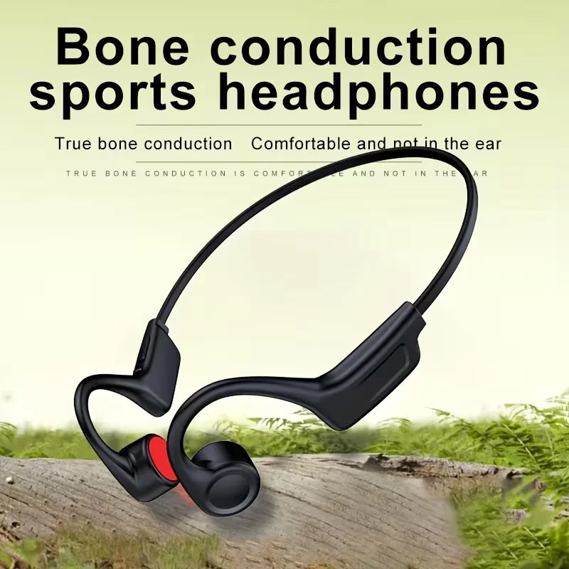 Open Ear Bone Conduction Wireless Headphones With Mic for Sports