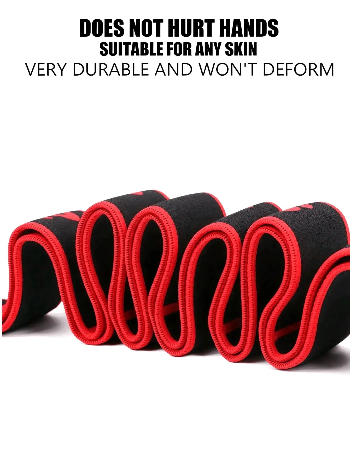 Yoga Elastic Resistance Band For Pilates And Gymnastics Training Polyester