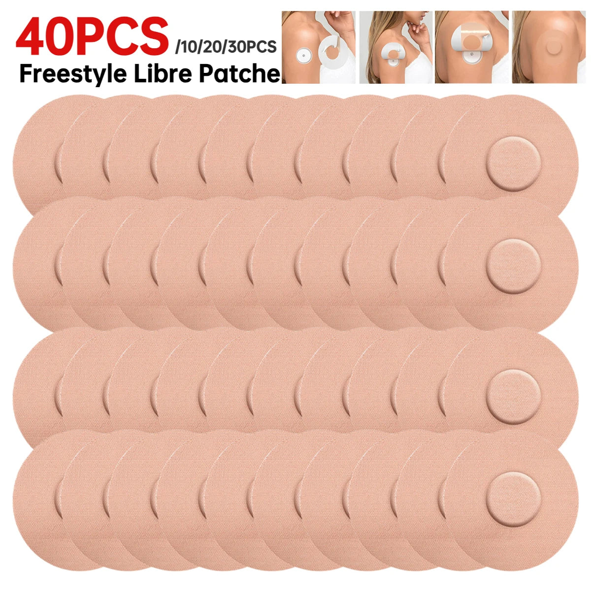 APWIKOGER Freestyle Libre Sensor Patches Adhesive Overpatch Tape