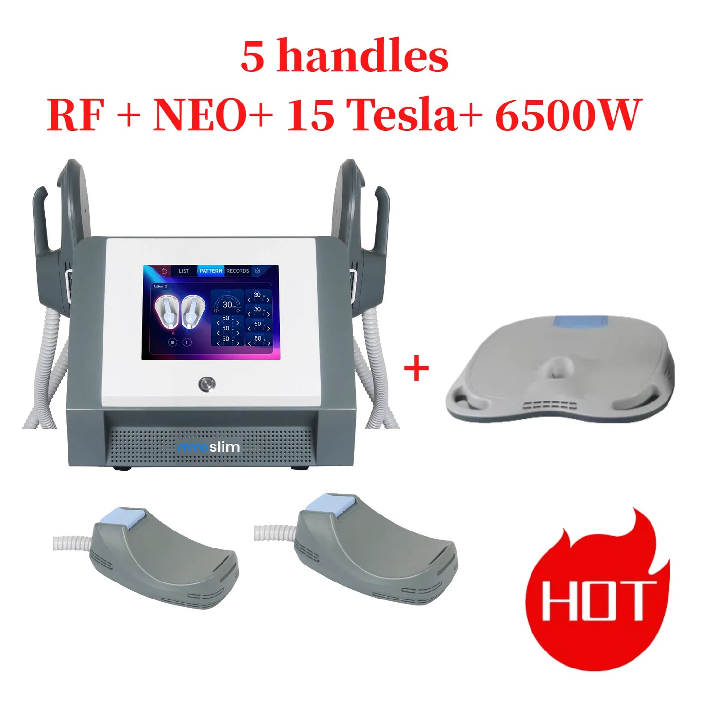 Emszero Body Slimming Machine 6500W Electromagnetic Stimulation