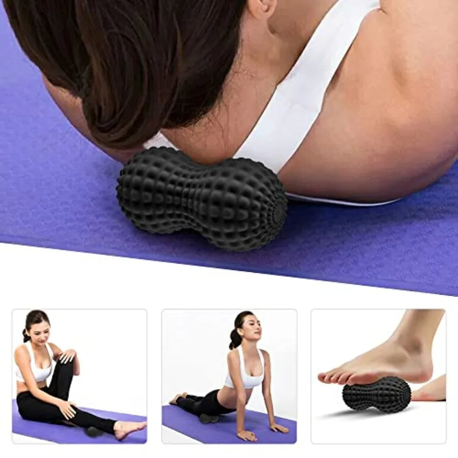 Back Roller Wheel and Foam Roller for Posture Relief