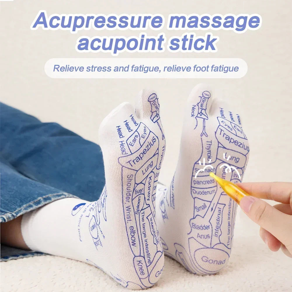 Relief Foot Massage Socks With Acupressure Reflexology Points