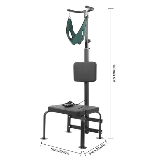Bymaocar Electric Cervical Traction Device With Remote Control For Home Rehab