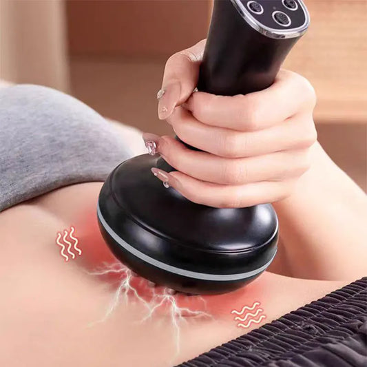 Aedwdpe Handheld Electric Meridian Massage Brush For Gua Sha