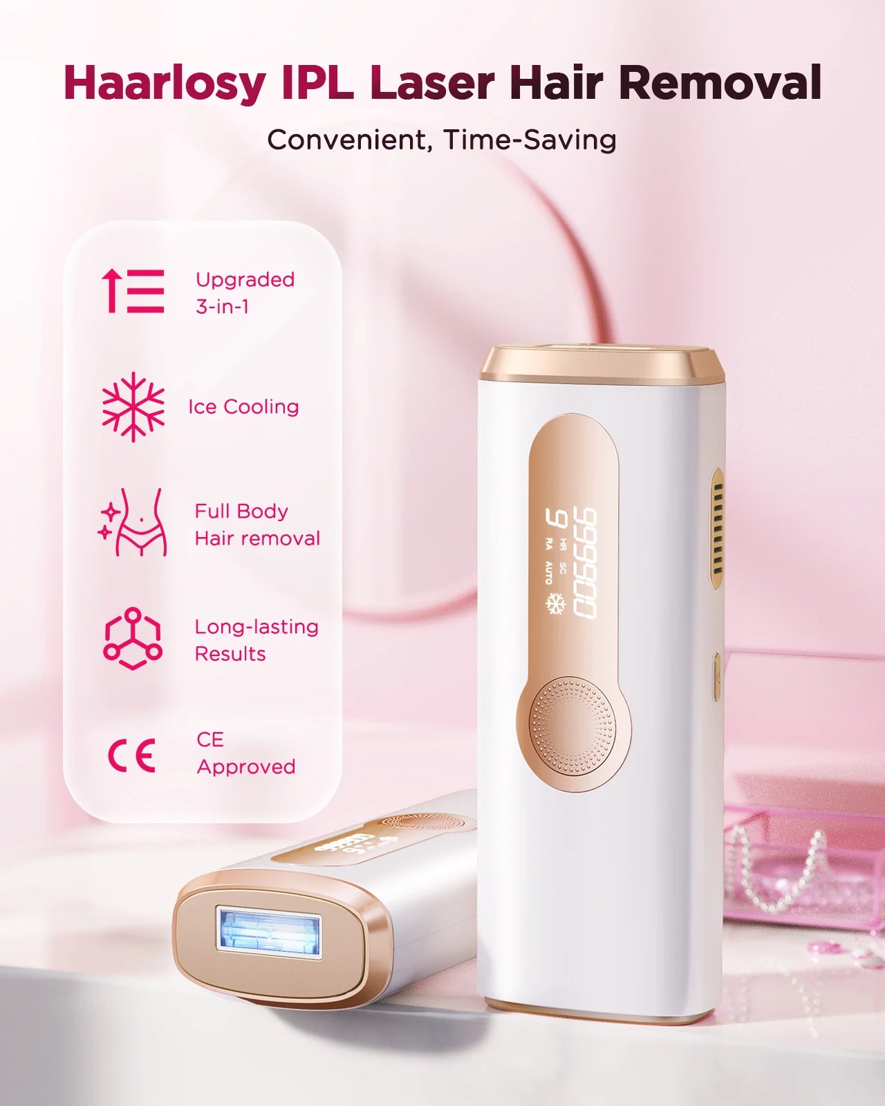 Totmizby Flash Laser Epilator IPL Hair Removal Machine