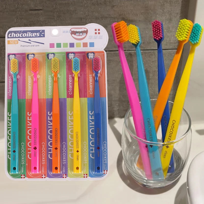 Shmacax Ultra Soft Orthodontic Toothbrush Set 5 Piece Sensitive Gums