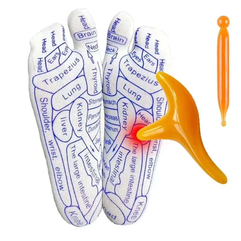 Acupressure Foot Massage Socks For Reflexology And Pain Relief