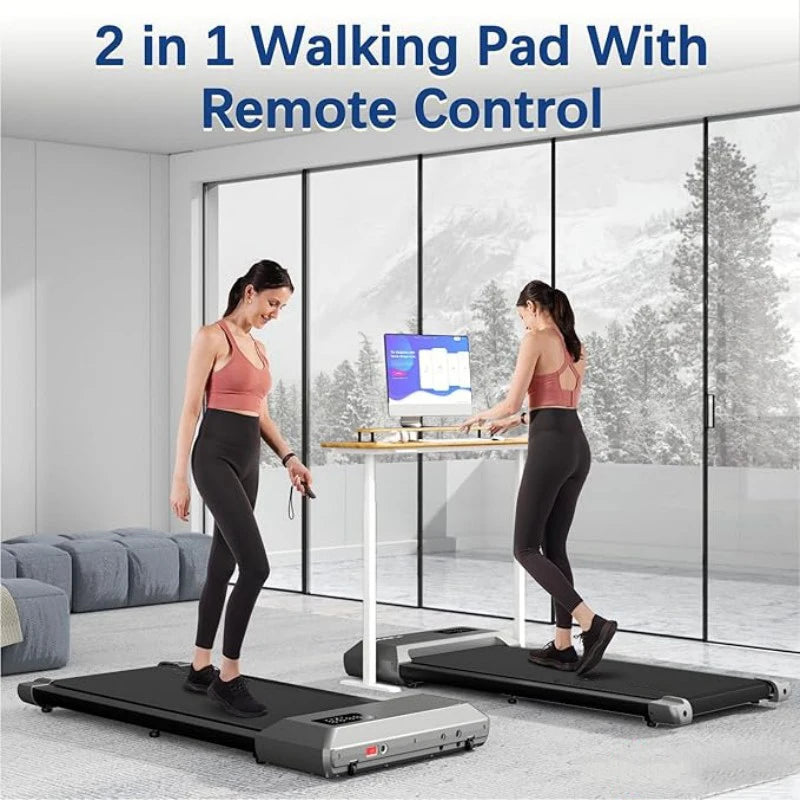 Home Use Treadmill 2.5 HP Dual Mode Walking Running Machine