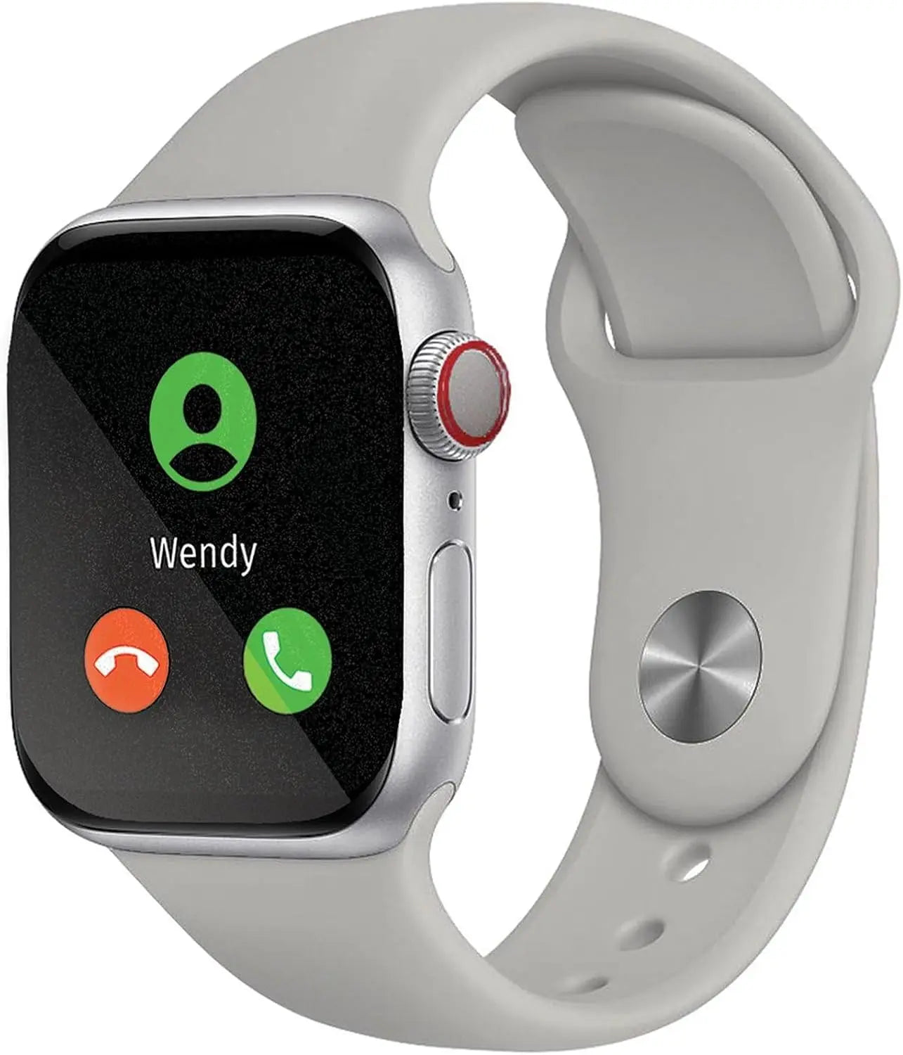 Smartwatch With Case And Seven Bands Bluetooth Calling Fitness Tracker