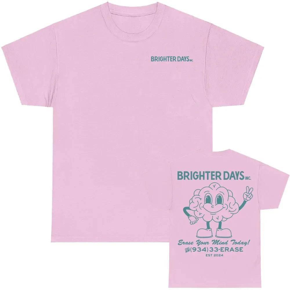 Brighter Days 934-33-ERASE T-Shirt Cotton Summer Tees ArianaGrande Eternal Sunshine Deluxe Album Graphic T Shirt for Men Women