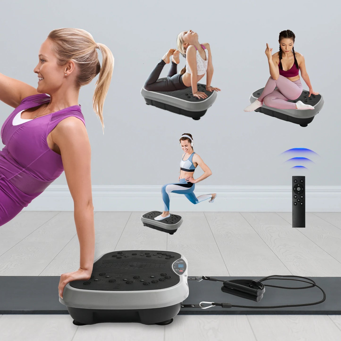 Vibration Plate Exercise Machine Fat Burning Home Fitness