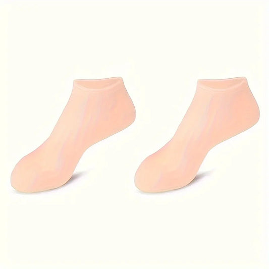 Silicone Gel Foot Socks For Dry Cracked Feet Pedicure Care