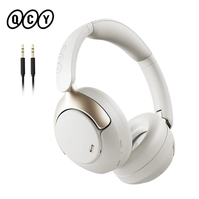 QCY H3 Pro Bluetooth Headphones Adaptive Noise Cancelling With LDAC