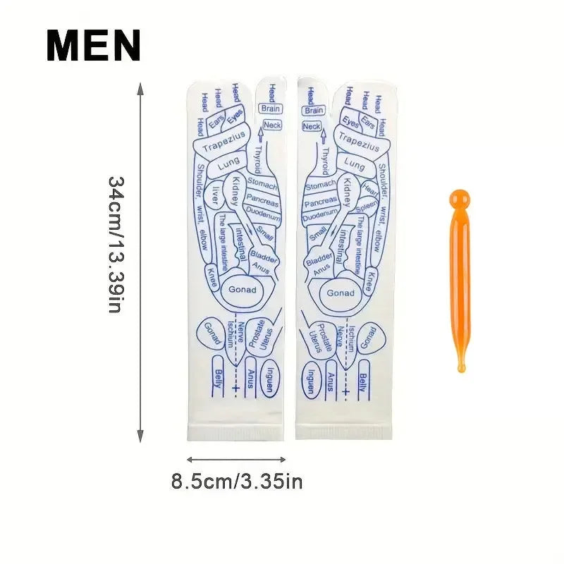 Acupressure Foot Massage Socks For Reflexology And Pain Relief