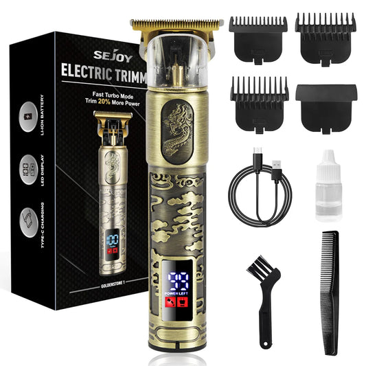 SEJOY Electric Hair Clipper Professional Cordless Haircutting Machine