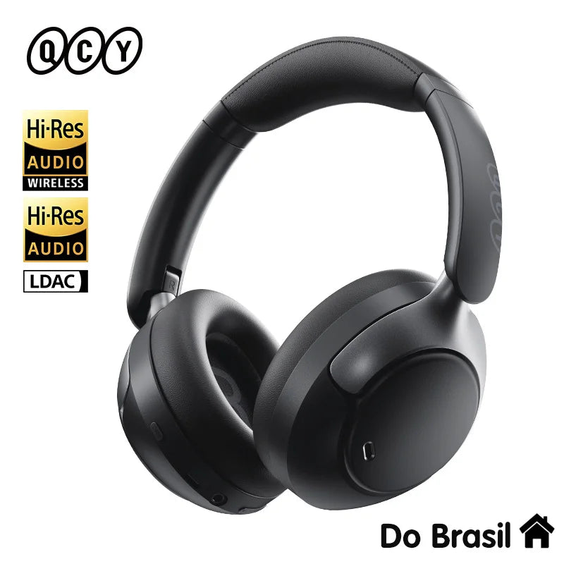 QCY H3 Pro Adaptive Noise Cancelling Wireless Over Ear Headphones