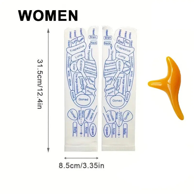 Acupressure Foot Massage Socks For Reflexology And Pain Relief