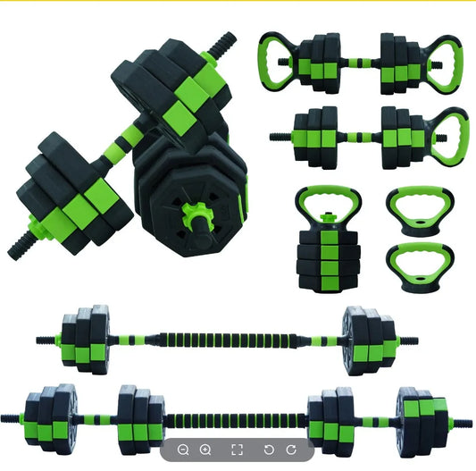 HiMISS 4 In 1 Adjustable Kettlebell Dumbbell Set For Home Gym