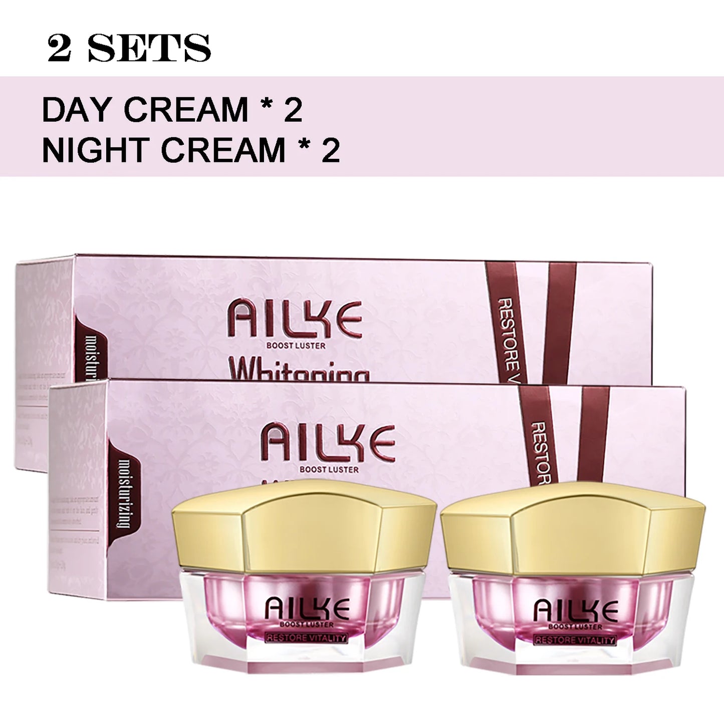 AILKE Whitening Facial Cream Brightening Anti Aging For All Skin Types
