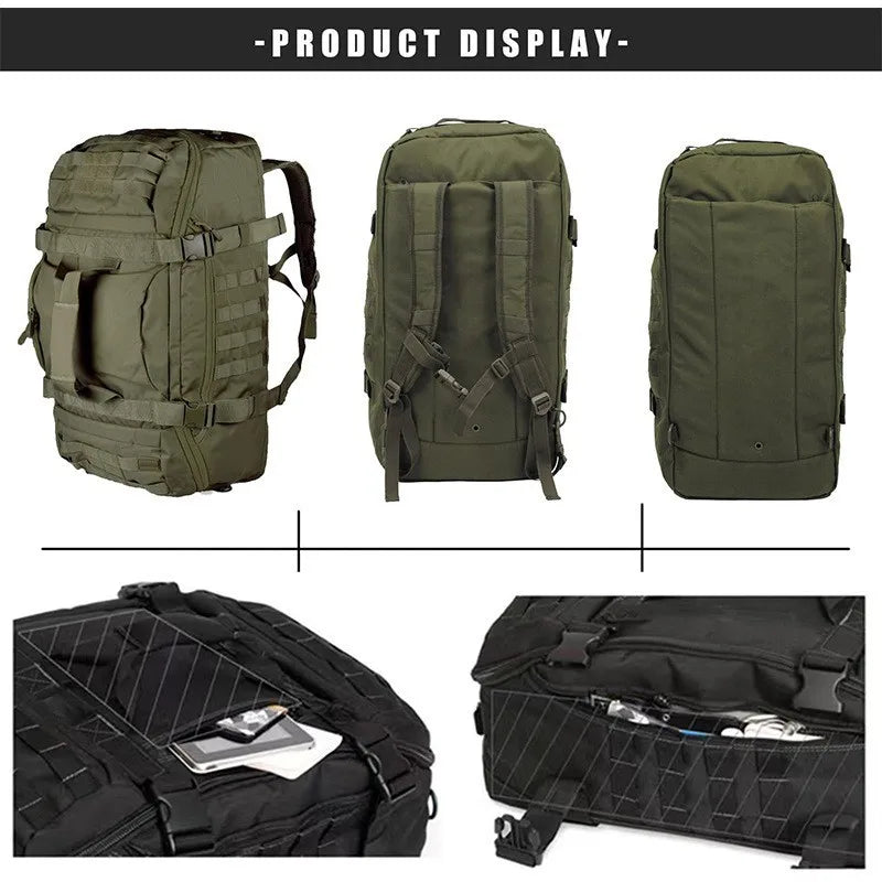 LQARMY Waterproof Duffel Bag for Travel and Luggage
