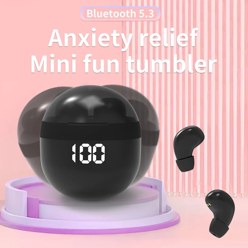 SHUKE Wireless Bluetooth Sleep Earbuds With Active Noise Cancellation