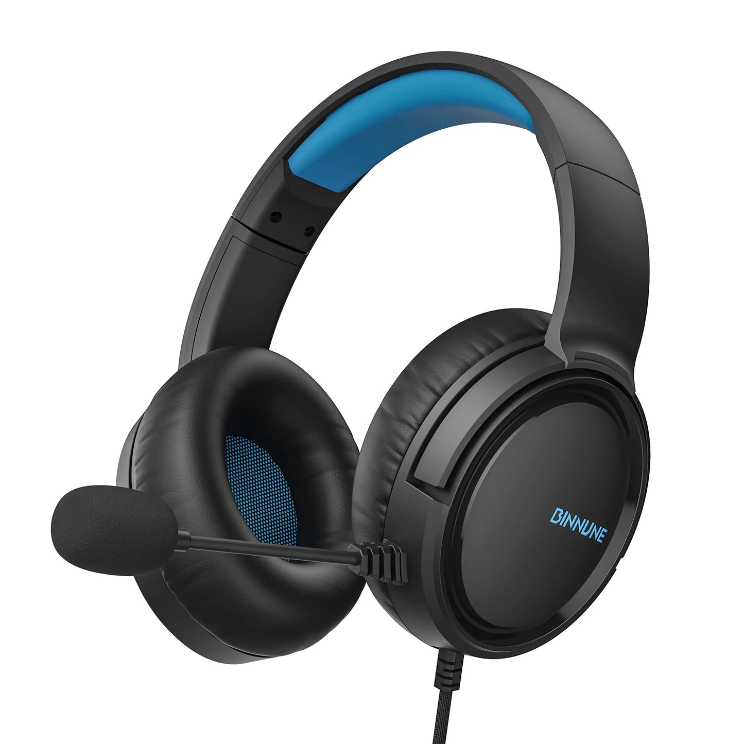 BINNUNE Gaming Headset With Mic For PS4 PS5 Xbox PC