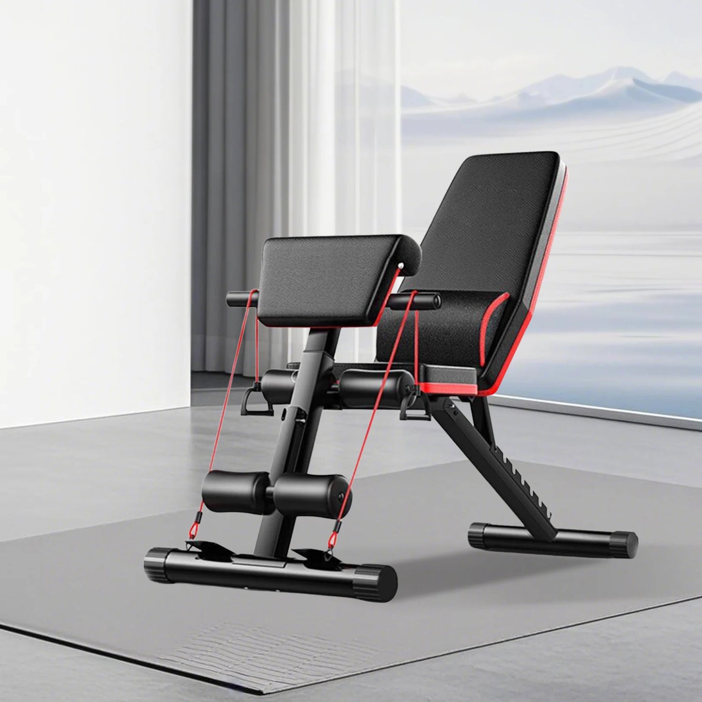 Adjustable Fitness Bench For Strength Training And Abdominal Workouts