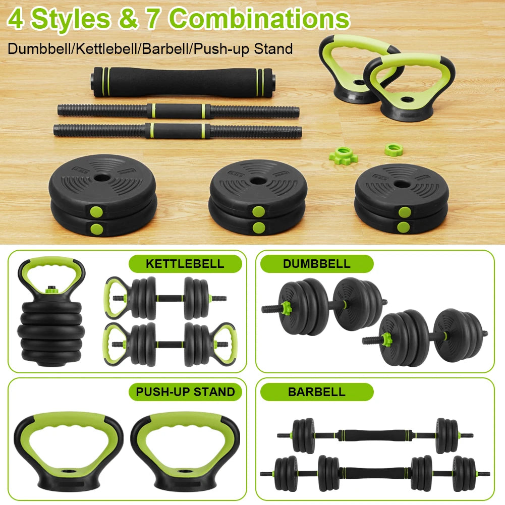 HiMISS Adjustable Dumbbell Set For Home Gym Fitness Training