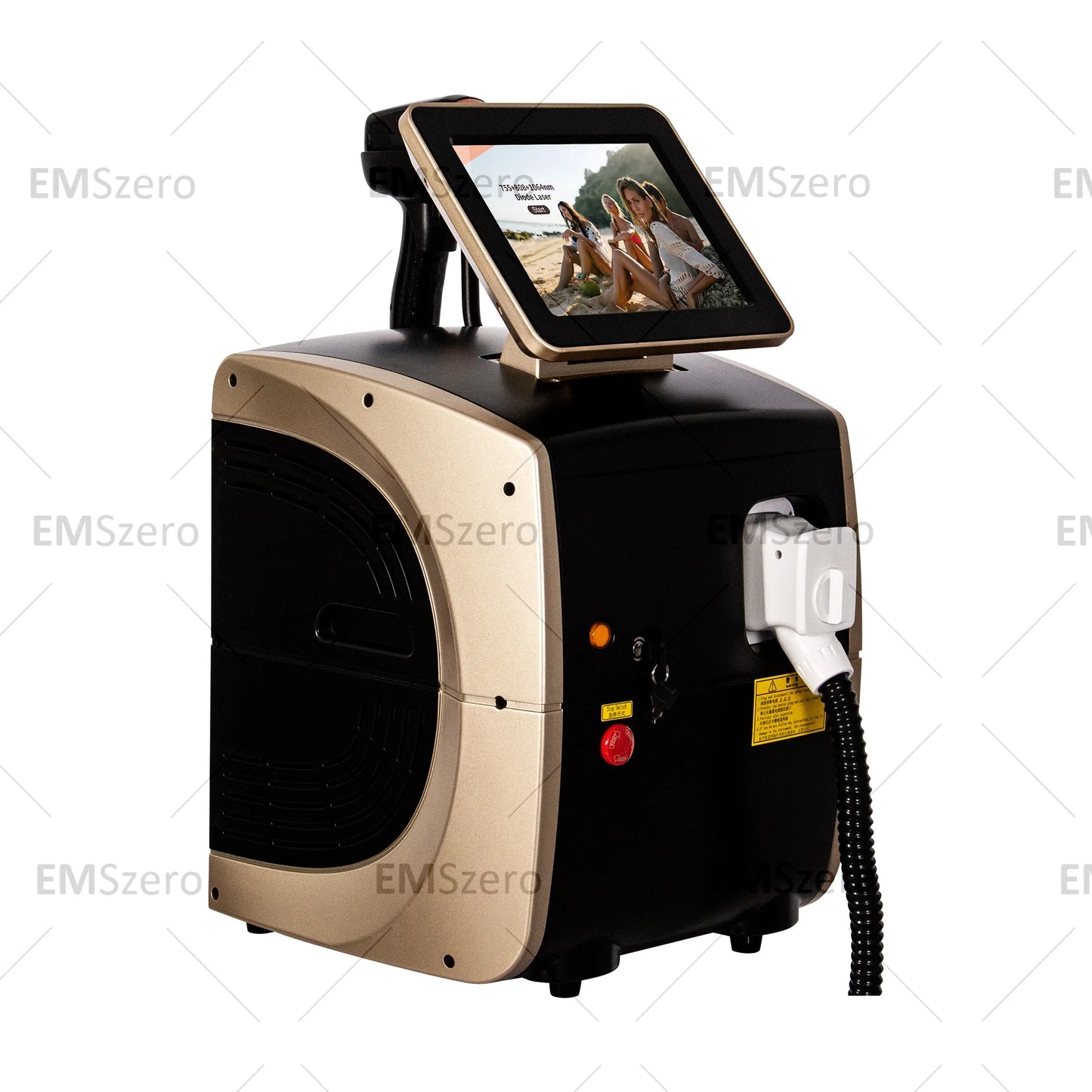 MYOSLIM 5000W 808nm Diode Laser Hair Removal Machine Alexandrite